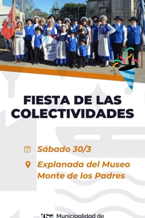 ¡SE VIENE LA FIESTA DE LAS COLECTIVIDADES A PLENO!