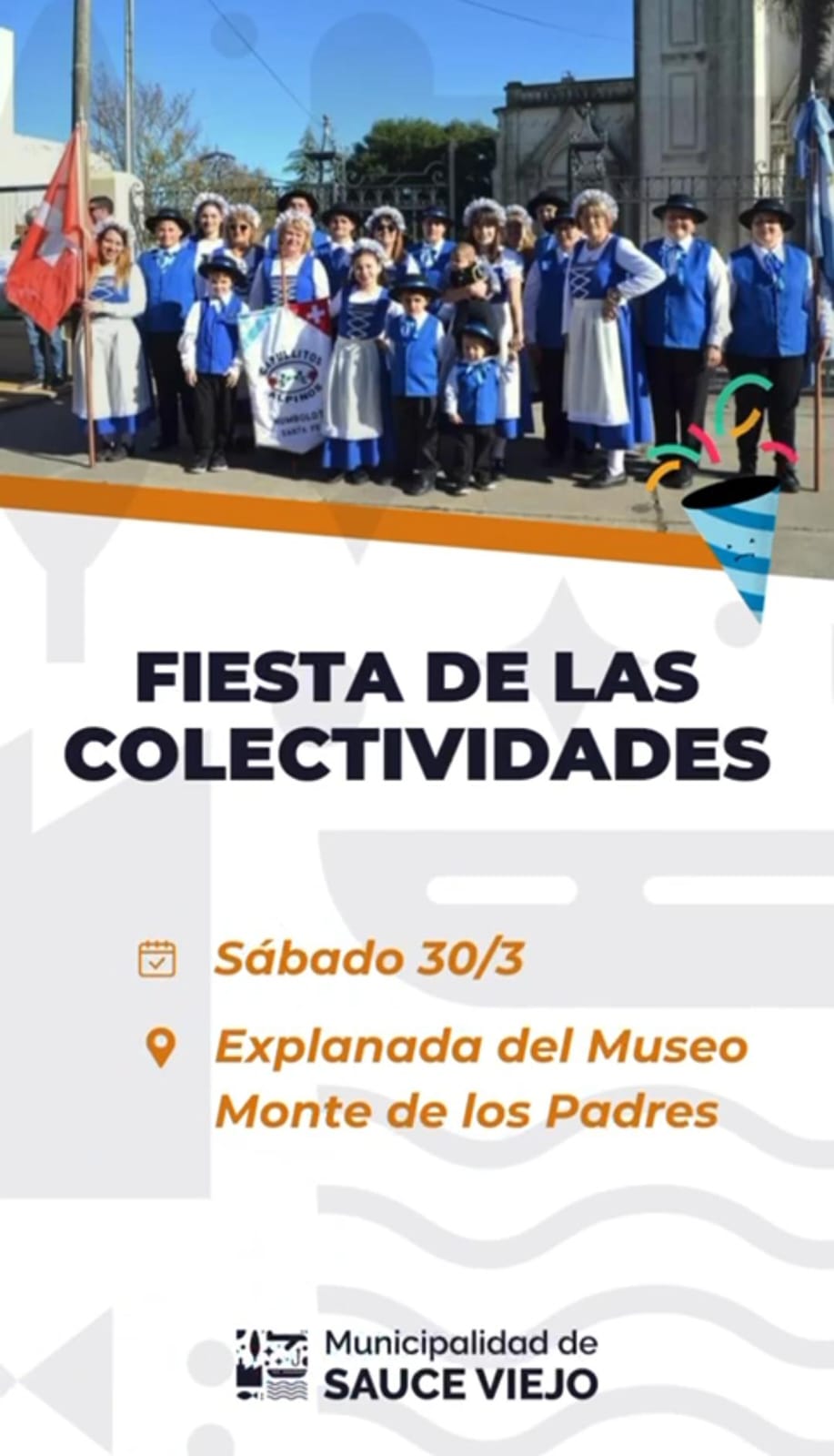 ¡SE VIENE LA FIESTA DE LAS COLECTIVIDADES A PLENO!