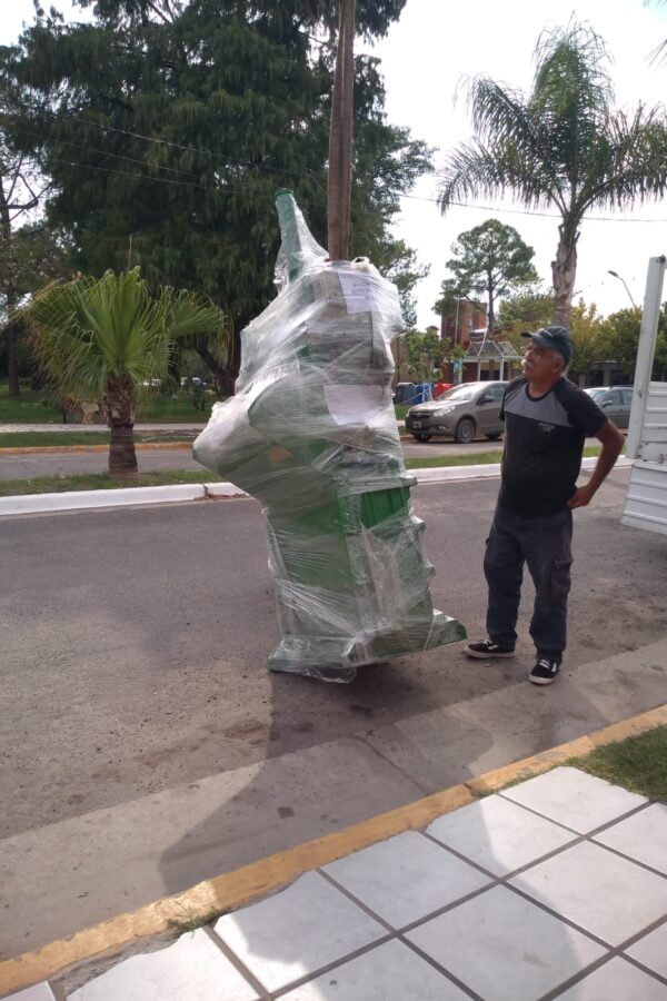 SE SUMÓ EQUIPAMIENTO DESTINADO A LA GESTIÓN DE RESIDUOS EN SAUCE VIEJO