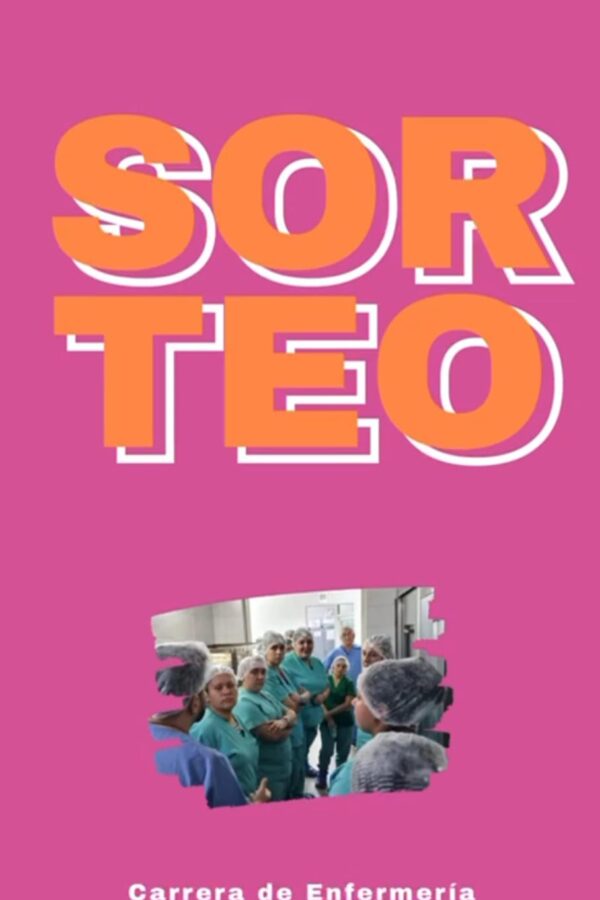 ¡ATENCIÓN INSCRIPTOS EN ENFERMERÍA! VIENE EL SORTEO DE CUPOS