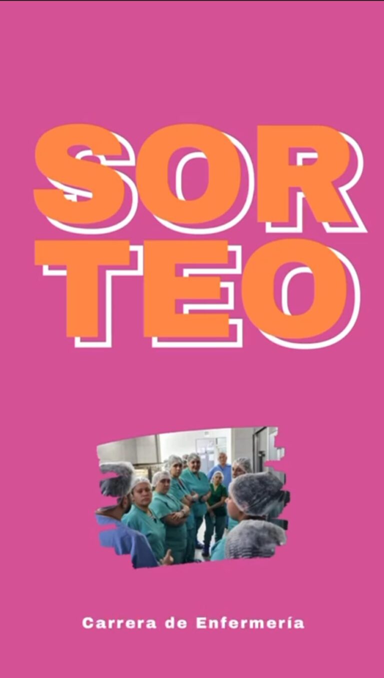 ¡ATENCIÓN INSCRIPTOS EN ENFERMERÍA! VIENE EL SORTEO DE CUPOS