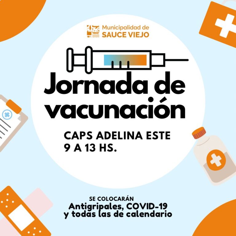 EN LA SEMANA DE LA SALUD CONTINUAMOS CUIDANDO A SAUCEÑOS Y SAUCEÑAS