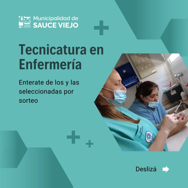 YA ESTÁN PUBLICADOS LOS NOMBRES DE LA LISTA DE INGRESANTES A LA TECNICATURA DE ENFERMERÍA