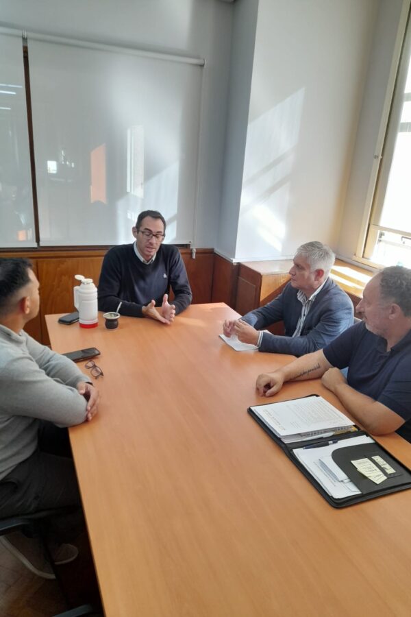 EL INTENDENTE MARIO PAPALEO GESTIONA OBRAS ANTE VIALIDAD NACIONAL