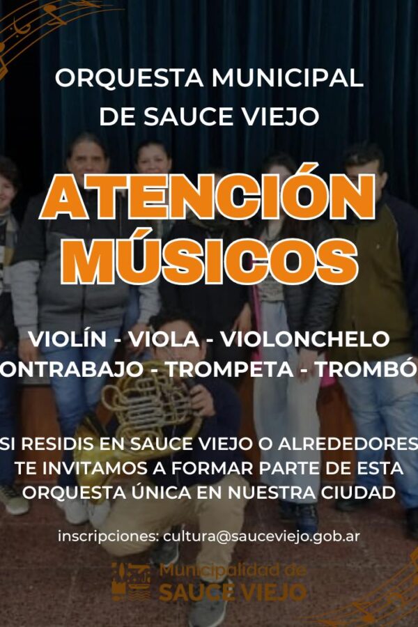 ATENCIÓN MÚSICOS!