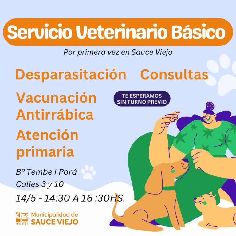 ATENCIÓN: SE VIENE LA SEGUNDA JORNADA DE SERVICIO VETERINARIO BÁSICO