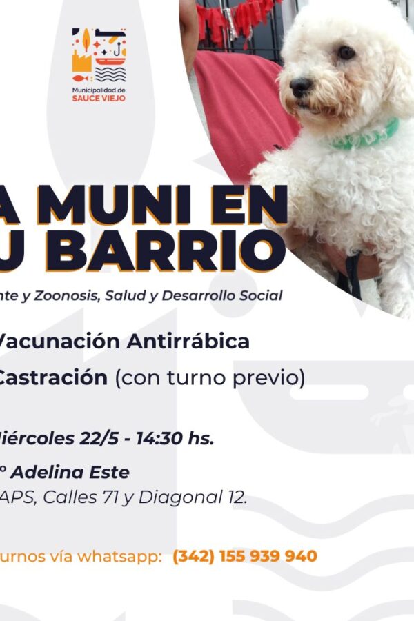 «LA MUNI EN TU BARRIO»: OTRA JORNADA DE CERCANÍA, EL MIÉRCOLES EN ADELINA ESTE