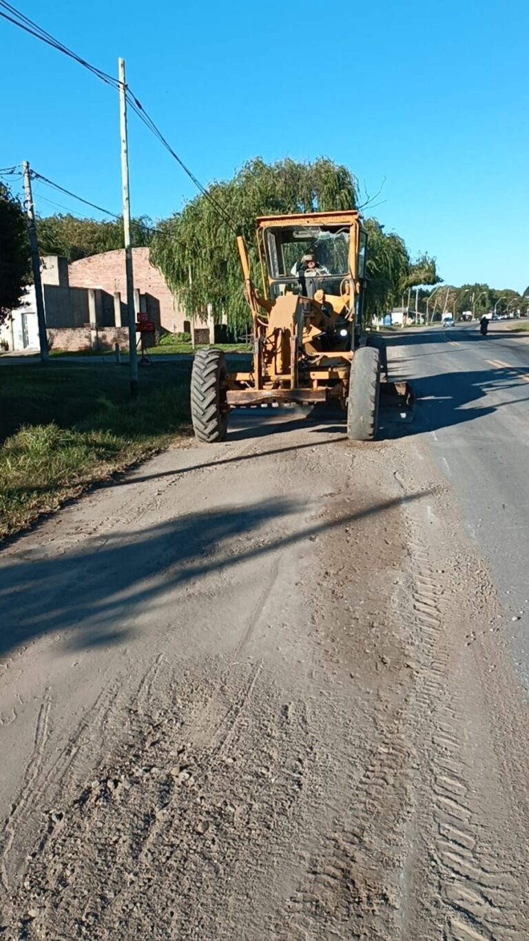 LA MUNICIPALIDAD AVANZA CON TRABAJOS EN TODA LA CIUDAD