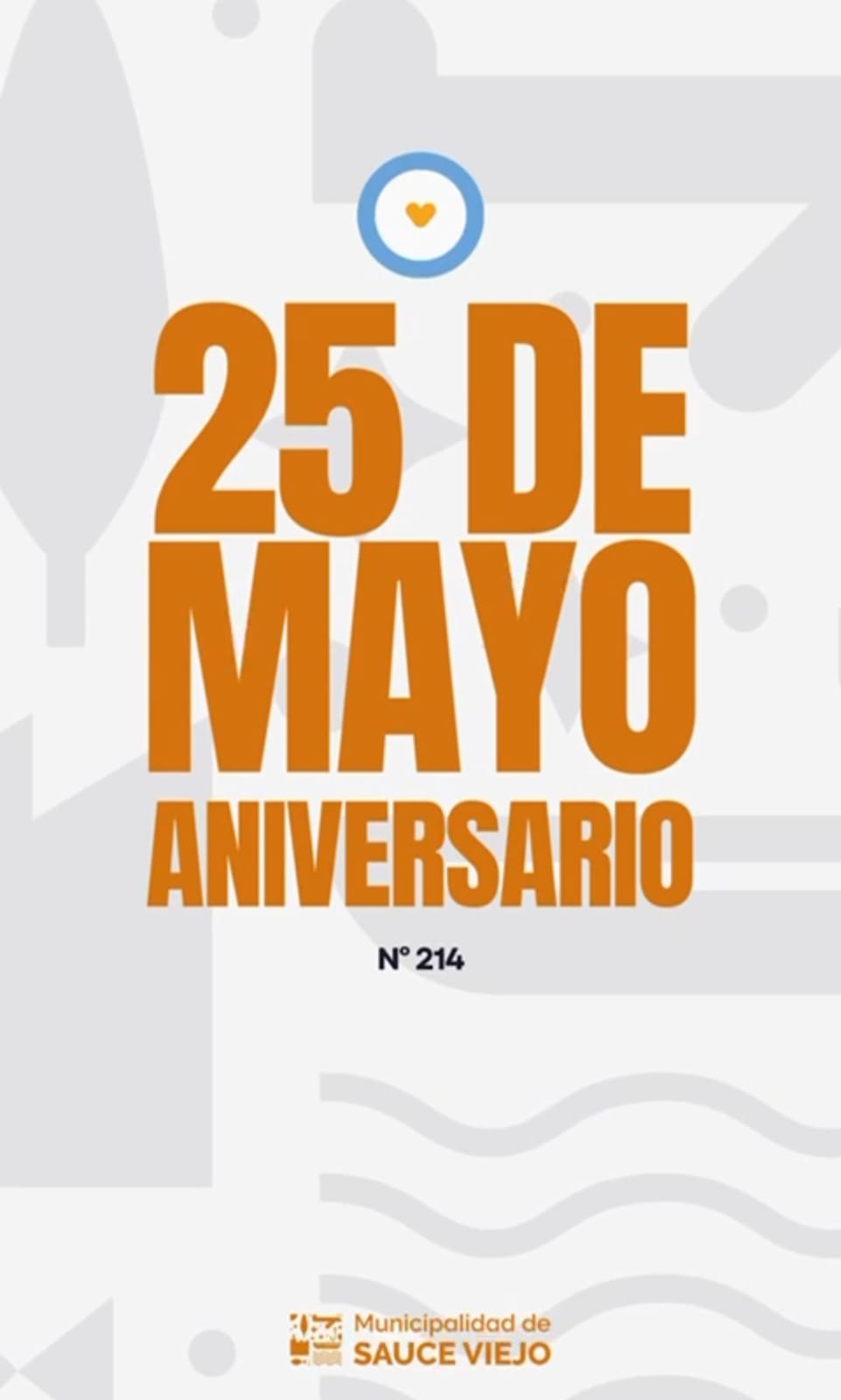 SAUCE VIEJO SE VISTE DE CELESTE Y BLANCO: SE VIENE EL TRADICIONAL ACTO DEL 25 DE MAYO