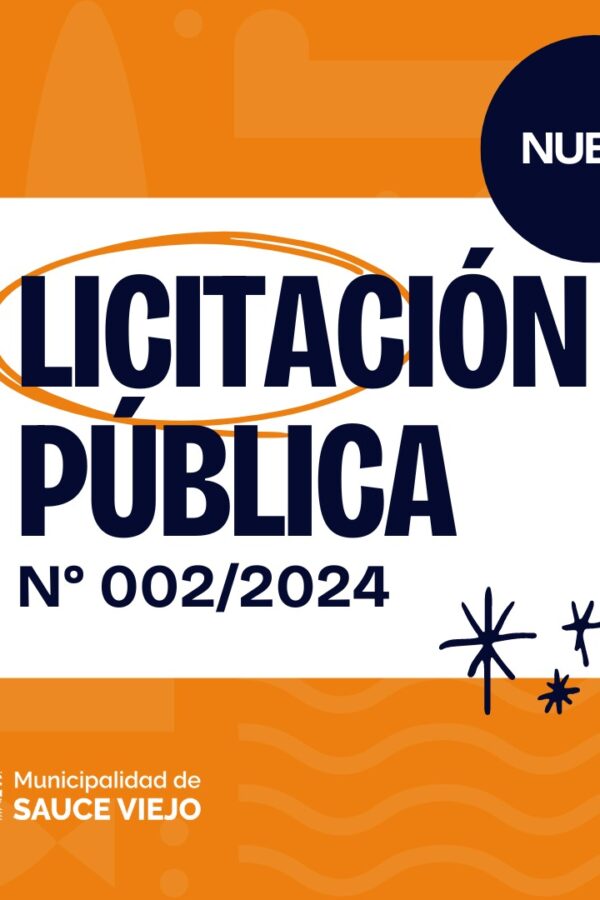 LICITACIÓN PUBLICA N° 002