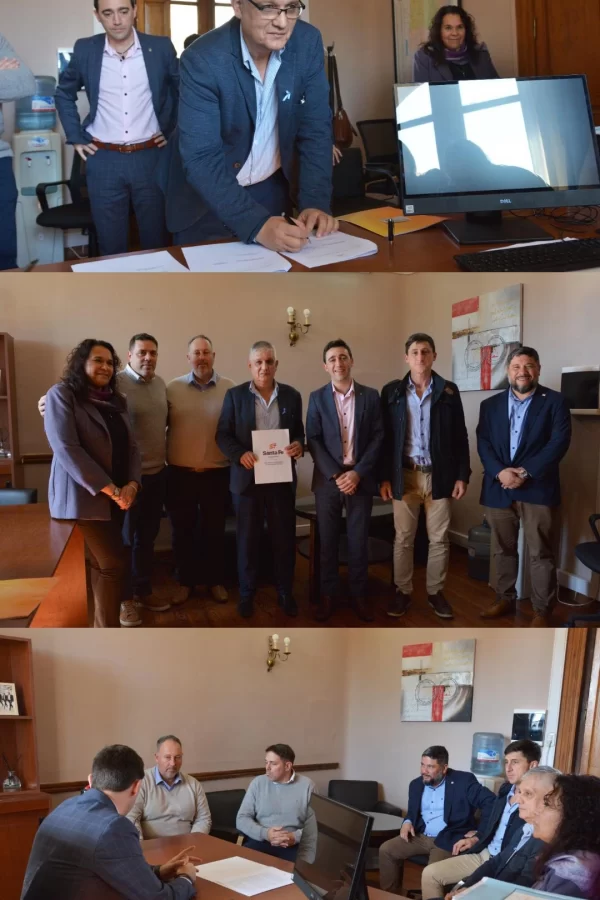 SAUCE VIEJO CELEBRÓ UN CONVENIO PARA REALIZAR CERTIFICACIÓN DE FIRMAS