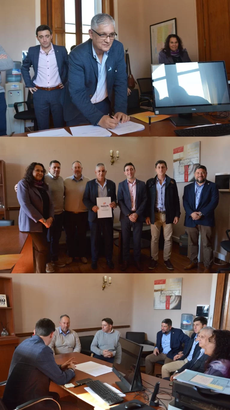 SAUCE VIEJO CELEBRÓ UN CONVENIO PARA REALIZAR CERTIFICACIÓN DE FIRMAS