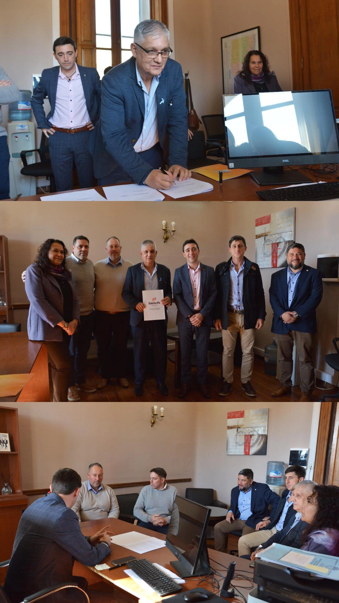 SAUCE VIEJO CELEBRÓ UN CONVENIO PARA REALIZAR CERTIFICACIÓN DE FIRMAS