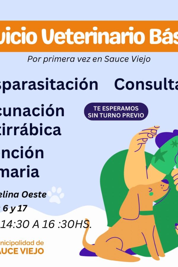 ATENCIÓN: SE VIENE OTRA JORNADA DE SERVICIO VETERINARIO BÁSICO