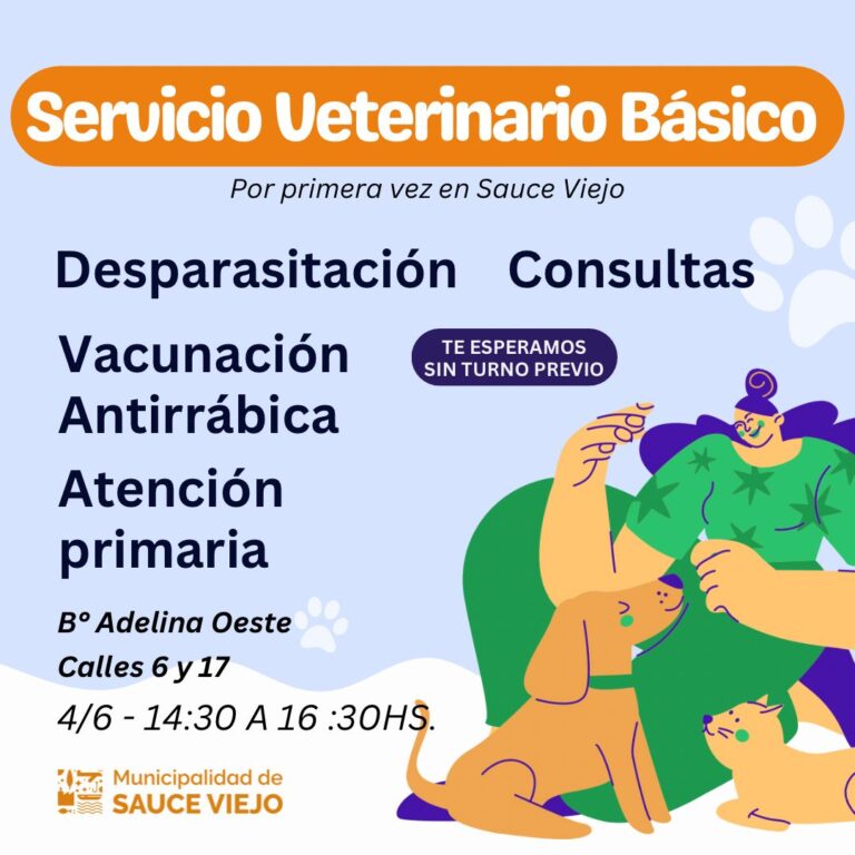 ATENCIÓN: SE VIENE OTRA JORNADA DE SERVICIO VETERINARIO BÁSICO