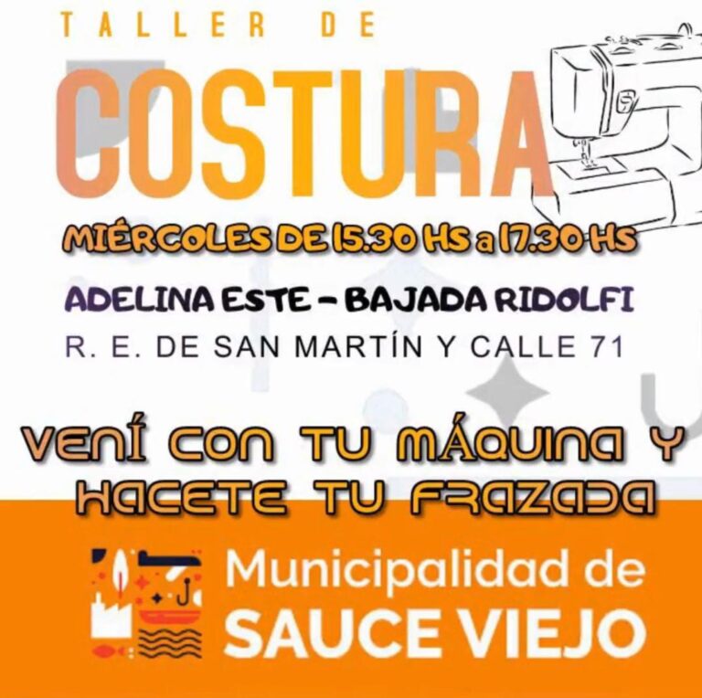 El taller de costura en el barrio Adelina