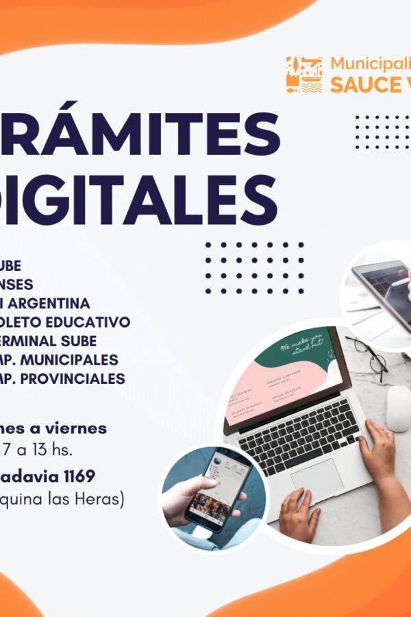 SAUCE VIEJO TRASLADA SU PUNTO DIGITAL