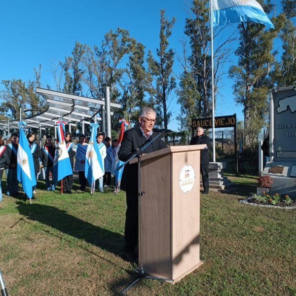 SAUCE VIEJO CUMPLE 133° AÑOS Y ASÍ FUERON LOS FESTEJOS