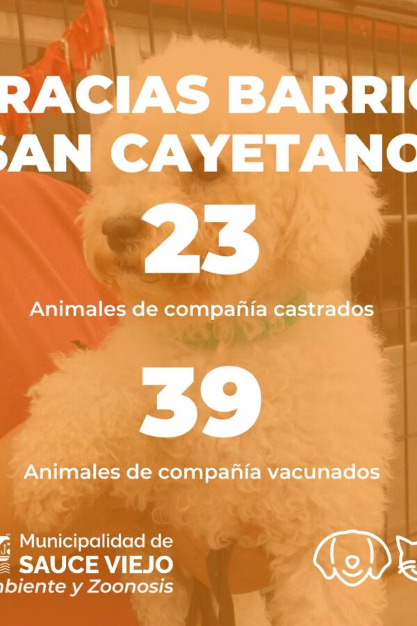 EXITOSA JORNADA DE «LA MUNI EN TU BARRIO» EN SAN CAYETANO