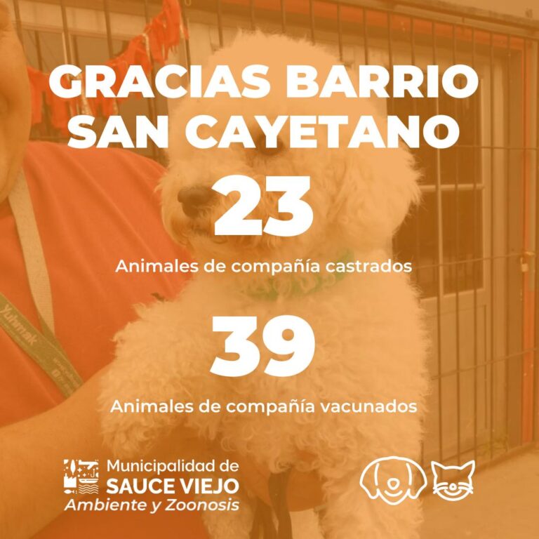 EXITOSA JORNADA DE «LA MUNI EN TU BARRIO» EN SAN CAYETANO