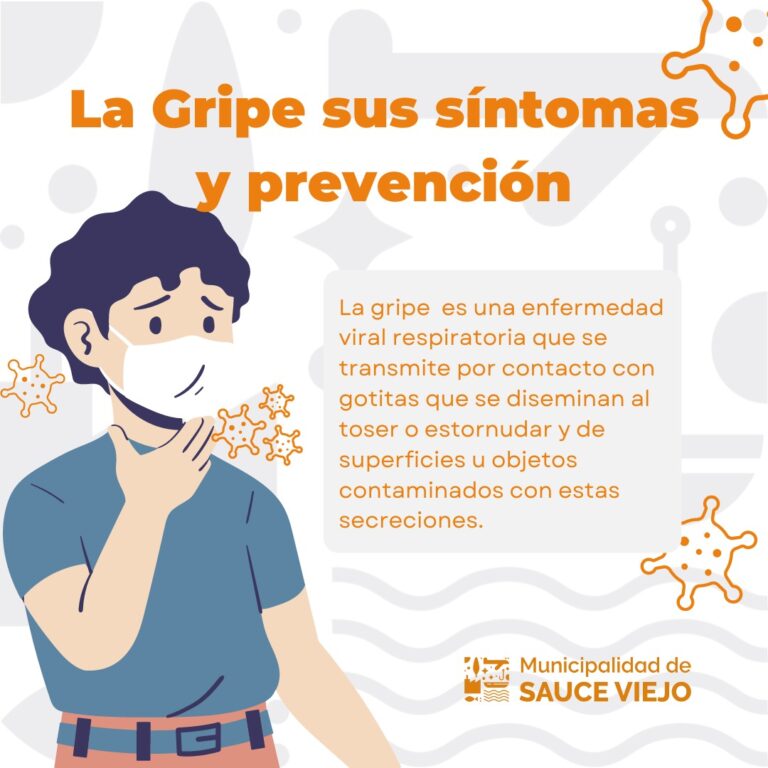 ¡CUIDÉMONOS ENTRE TODOS!Llega el invierno y consigo prevalecen las enfermedades respiratorias.Desde la dirección de Salud de la Municipalidad de Sauce Viejo te invitamos a informarte para poder prevenir.