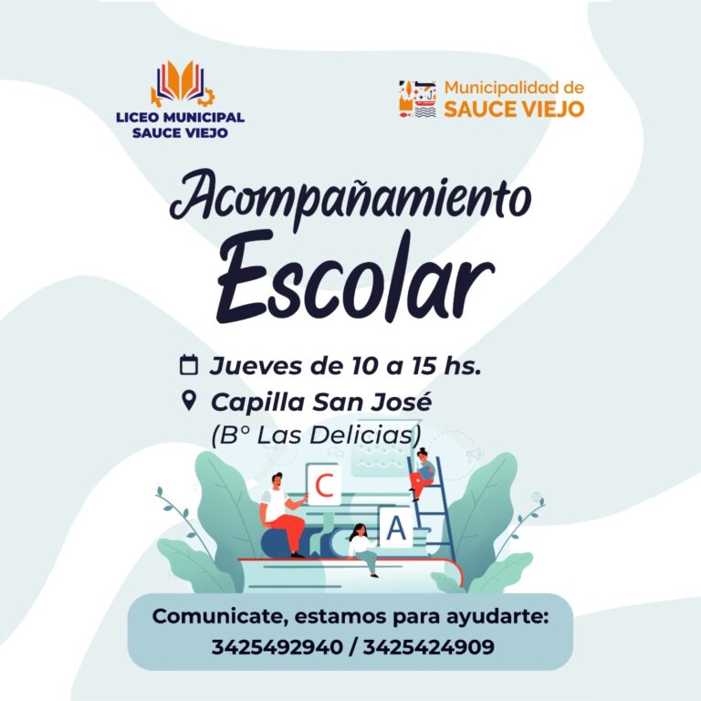 NUEVA SEDE DEL TALLER DE ACOMPAÑAMIENTO ESCOLAR EN BARRIO LAS DELICIAS