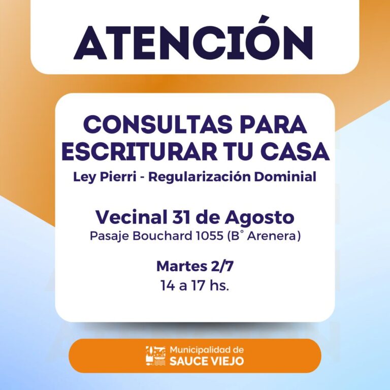 ATENCIÓN !CONSULTAS PARAESCRITURAR TU CASA