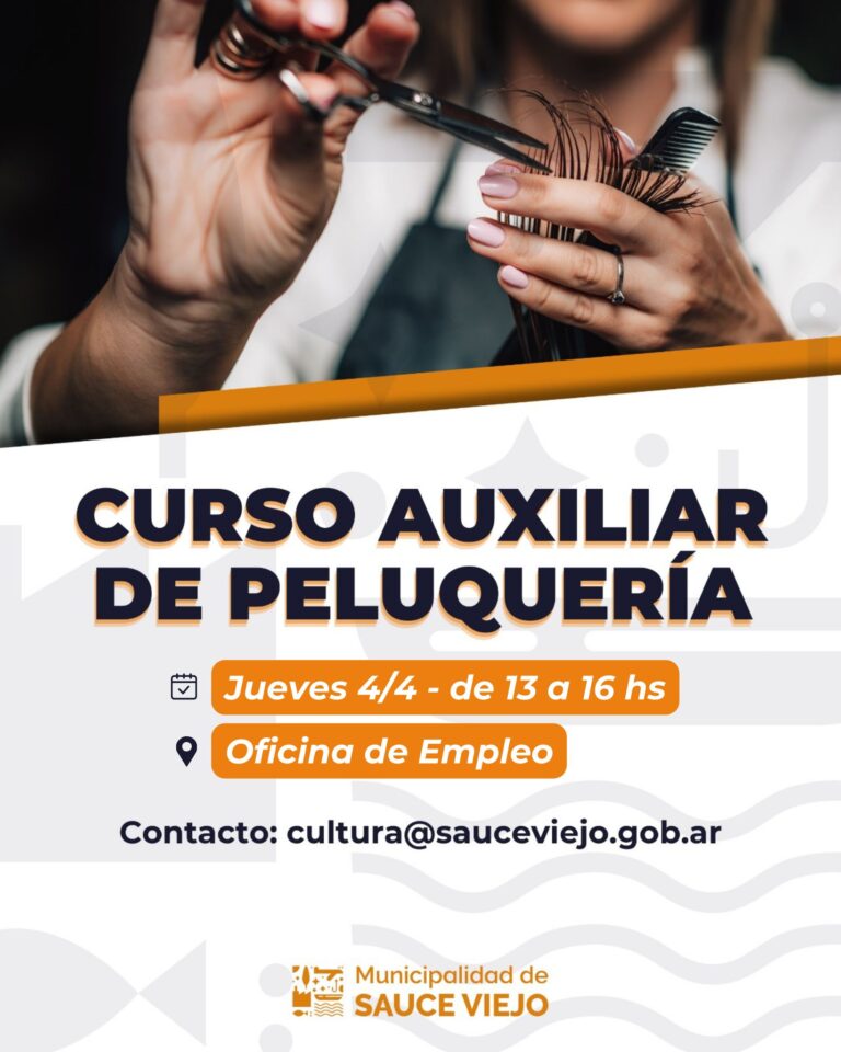 FINALIZA EL CURSO DE PELUQUERÍA DEL LICEO MUNICIPAL DE SAUCE VIEJO