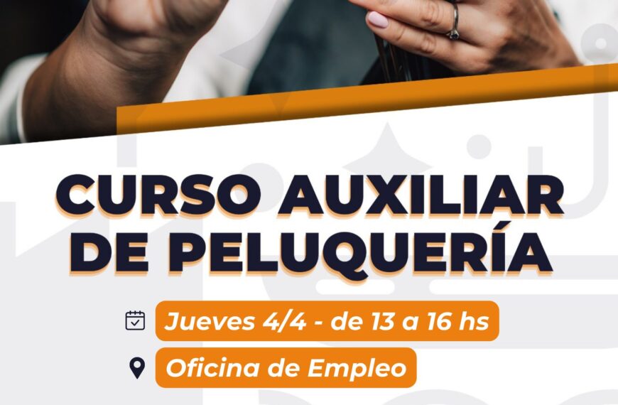 FINALIZA EL CURSO DE PELUQUERÍA DEL LICEO MUNICIPAL DE SAUCE VIEJO