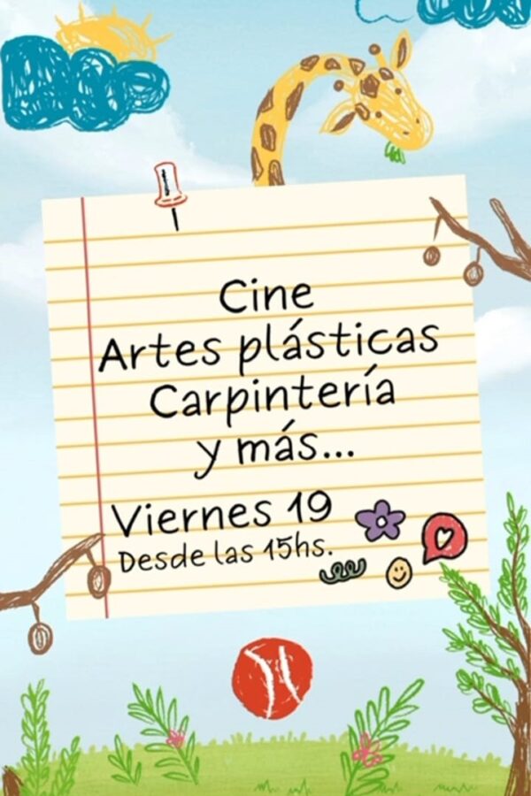 DISFRUTÁ LAS VACACIONES DE INVIERNO EN LA SALA CULTURAL DE SAUCE VIEJO