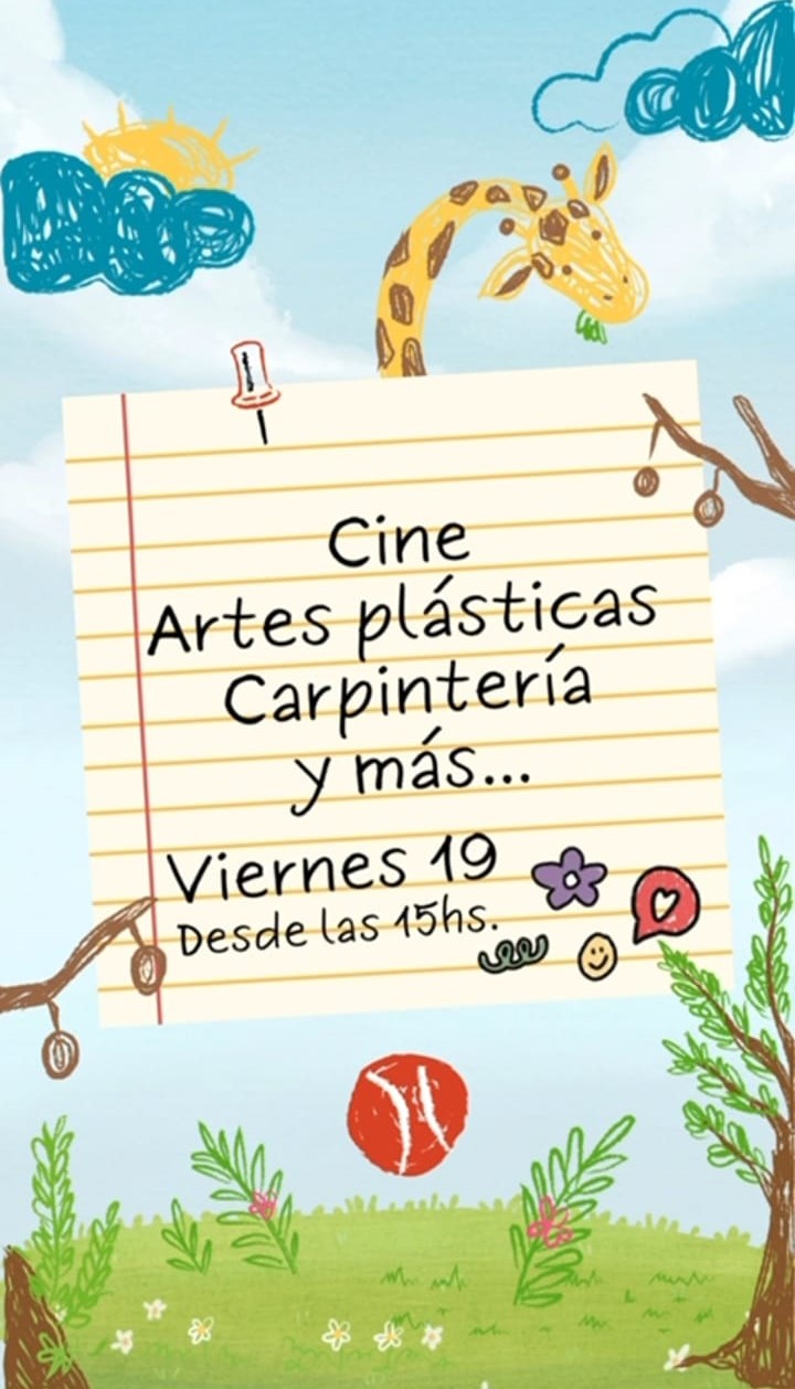 DISFRUTÁ LAS VACACIONES DE INVIERNO EN LA SALA CULTURAL DE SAUCE VIEJO