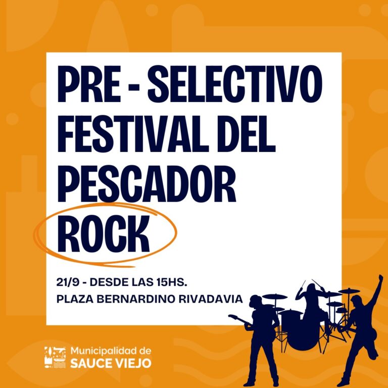 SE VIENE LA SEGUNDA FECHA DEL PRE SELECTIVO DE ROCK RUMBO AL FESTIVAL DEL PESCADOR 2025