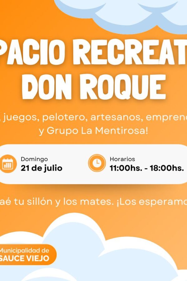 ¡ÐOMINGO A PLENO CON MÚSICA, JUEGOS Y FERIA EN EL ESPACIO RECREATIVO DON ROQUE!