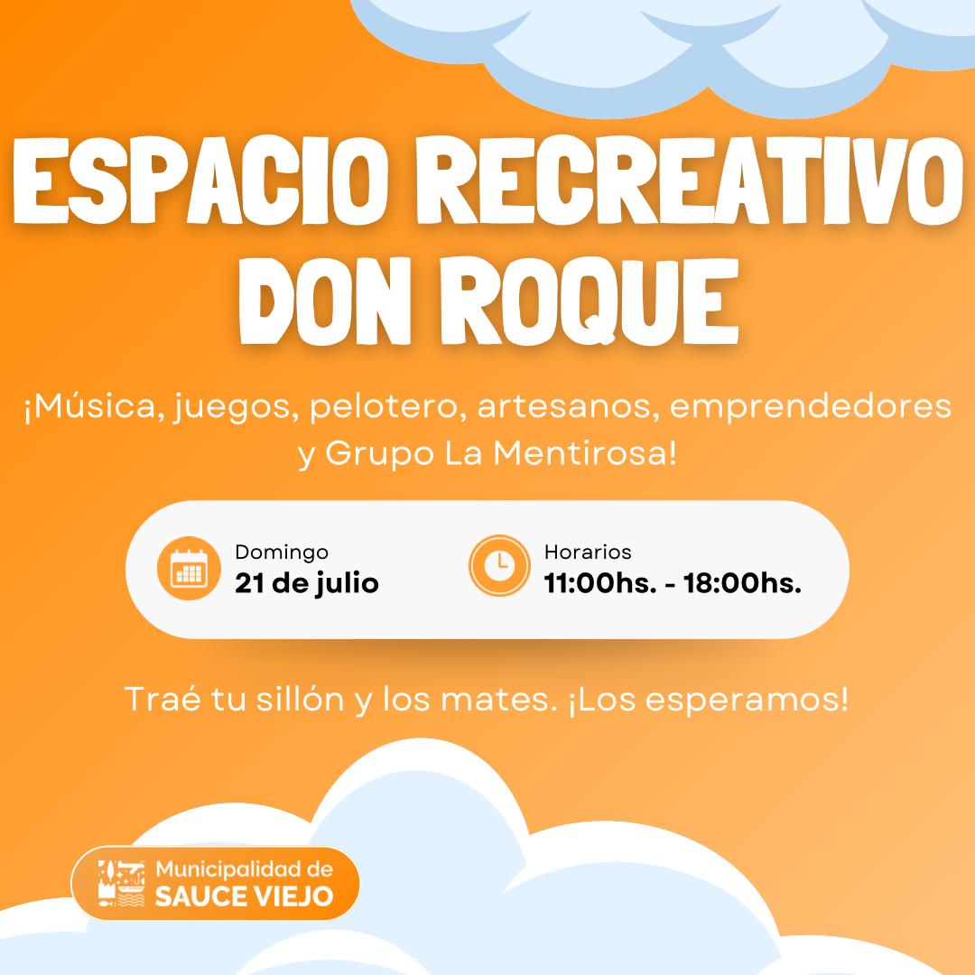 ¡ÐOMINGO A PLENO CON MÚSICA, JUEGOS Y FERIA EN EL ESPACIO RECREATIVO DON ROQUE!