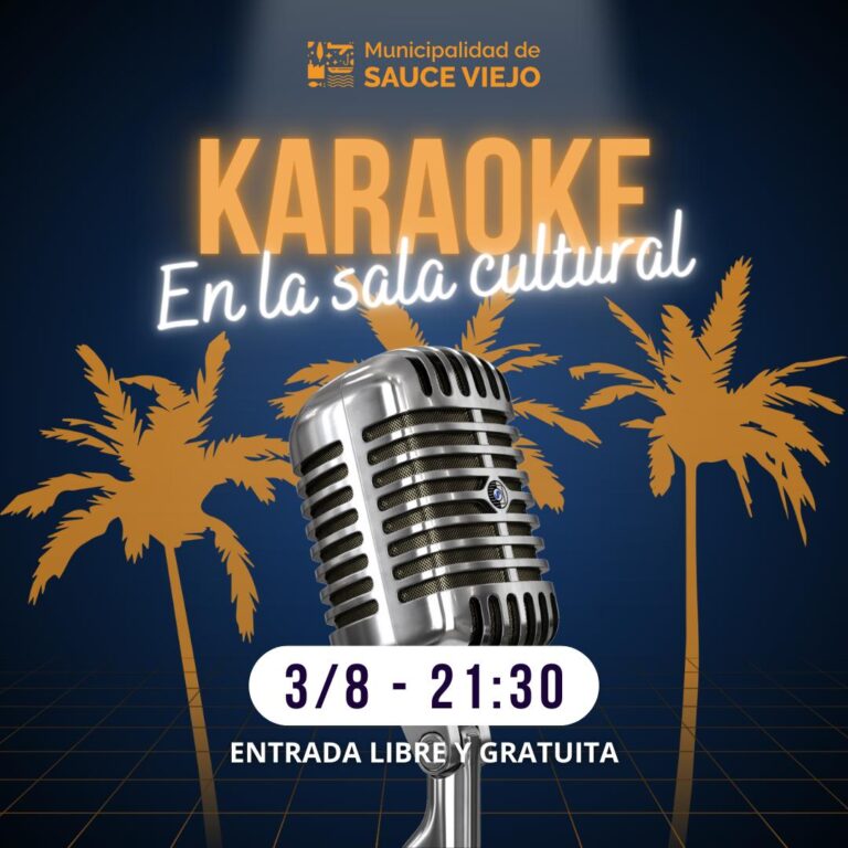 NOCHE DE KARAOKE EN LA SALA CULTURAL
