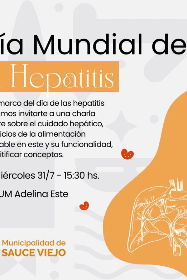 SE VIENE UNA CHARLA SOBRE CUIDADOS HEPÁTICOS