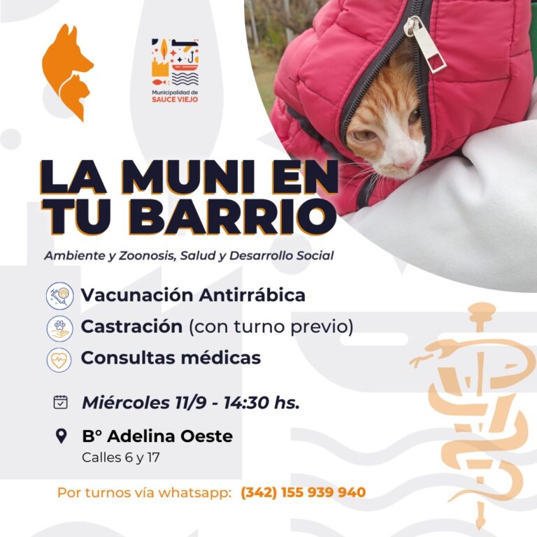 «LA MUNI EN TU BARRIO»: OTRA JORNADA DE CERCANÍA, EL MIÉRCOLES EN BARRIO ADELINA OESTE