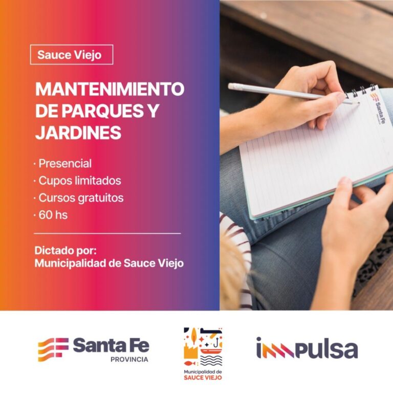 CURSO DE MANTENIMIENTO DE PARQUES Y JARDINES