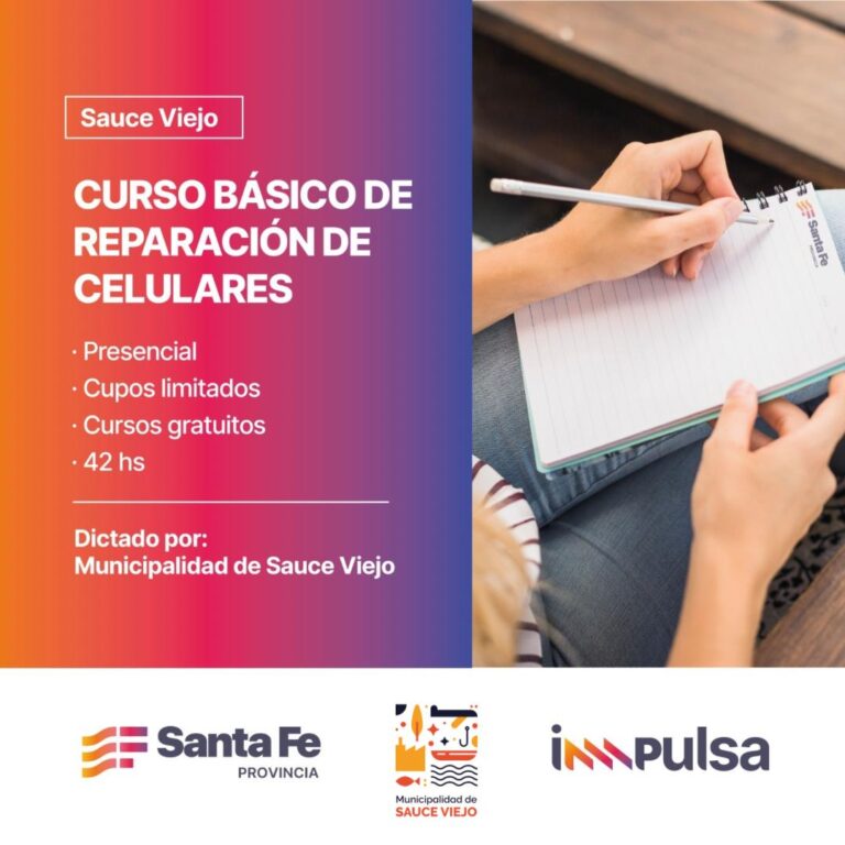 ABREN LAS INSCRIPCIONES PARA EL CURSO BÁSICO DE REPARACIÓN DE CELULARES