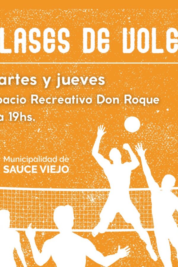 VENITE A JUGAR AL VÓLEY AL ESPACIO RECREATIVO DON ROQUE