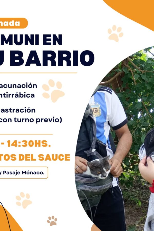 ¡GRACIAS A LOS VECINOS POR SUMARSE A LA MUNI EN TU BARRIO!