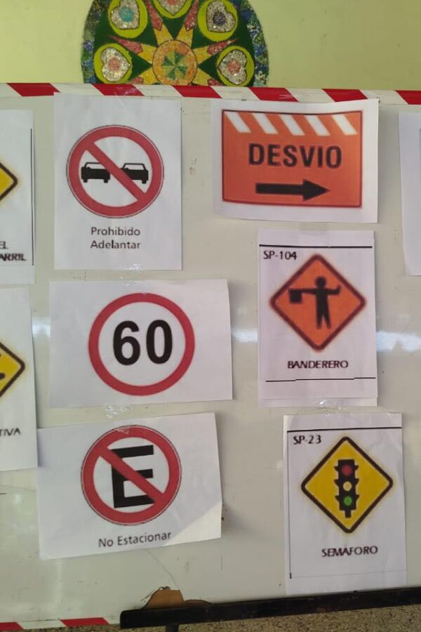 CICLO DE CHARLAS SOBRE SEGURIDAD VIAL EN ESCUELAS SAUCEÑAS