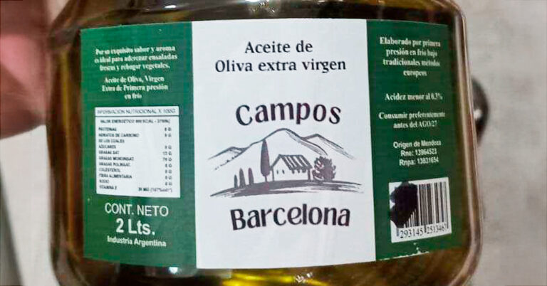 Aceite de Oliva extra virgen marca Campos Barcelona