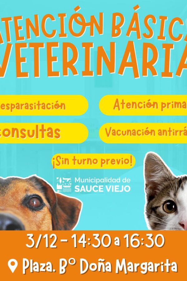 ATENCIÓN BÁSICA VETERINARIA EN BARRIO DOÑA MARGARITA
