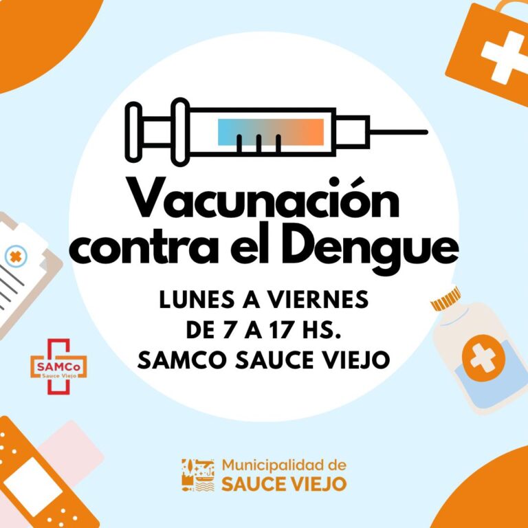 OBJETIVO DENGUE: INICIAMOS LA VACUNACIÓN PROGRESIVA Y DINÁMICA