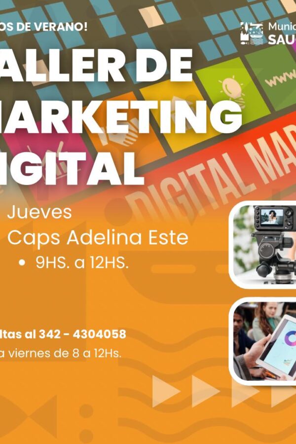CURSOS CORTOS DE VERANO ADELINA ESTE: MARKETING DIGITAL