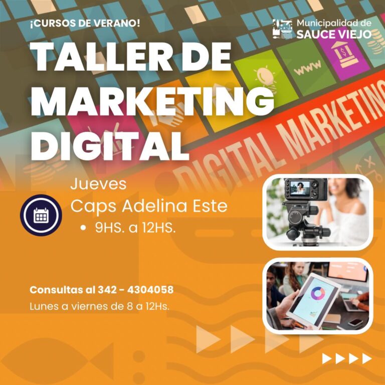 CURSOS CORTOS DE VERANO ADELINA ESTE: MARKETING DIGITAL