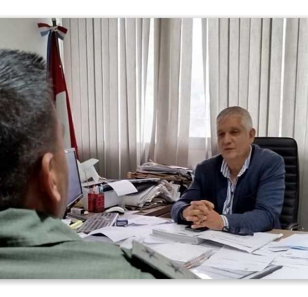 El Int. Papaleo se reunió con Gendarmería para articular acciones