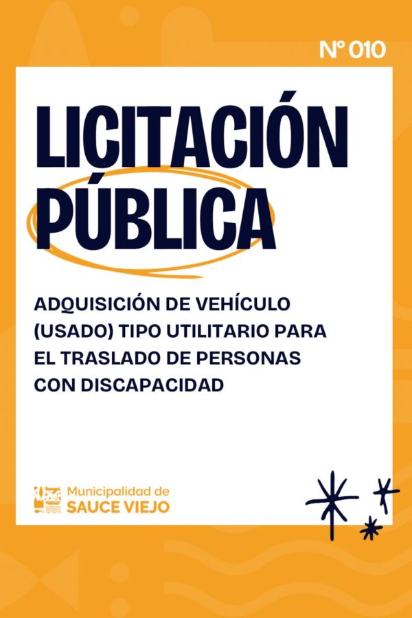 LICITACIÓN PÚBLICA N° 10