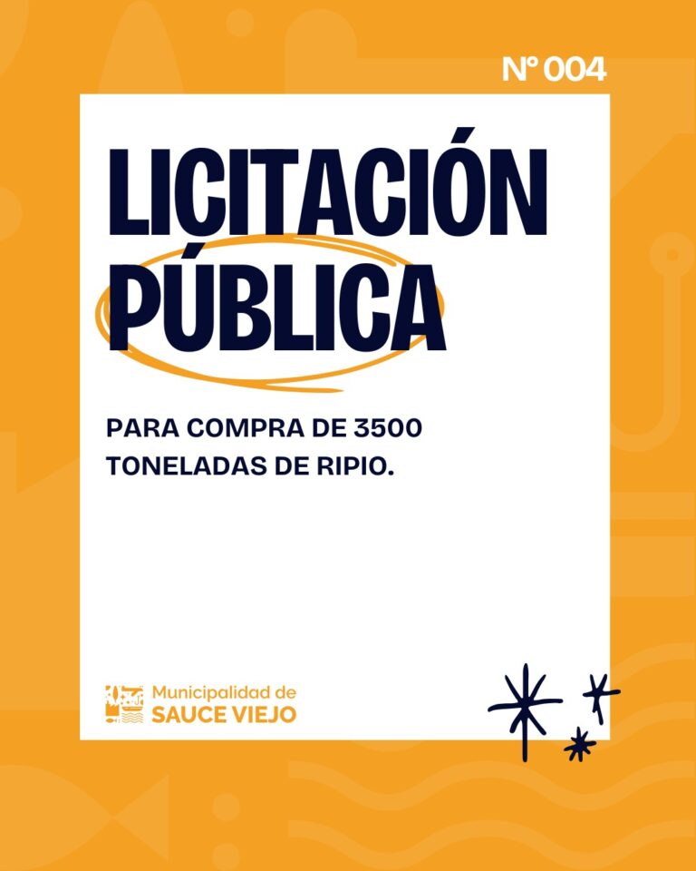 LICITACIÓN PÚBLICA N° 4